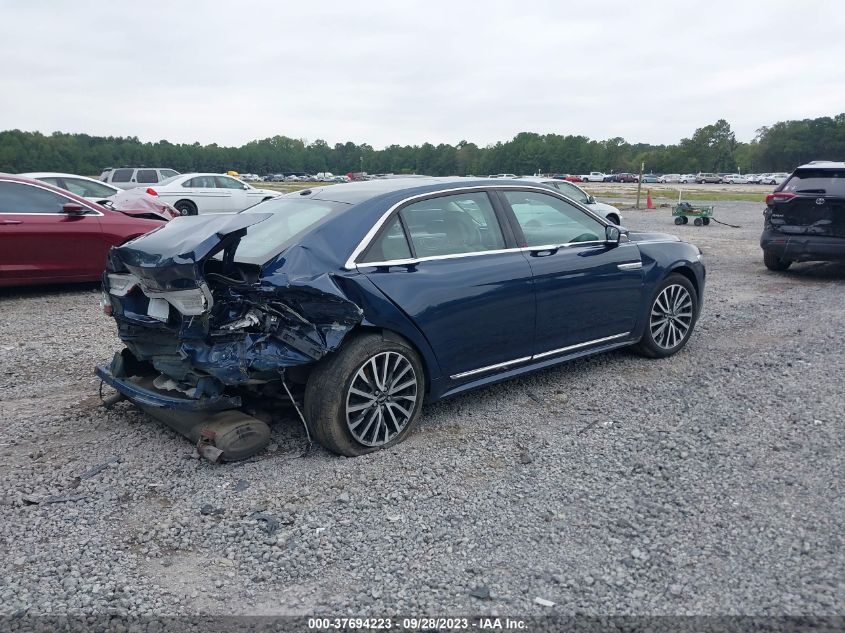 2017 LINCOLN CONTINENTAL SELECT - 1LN6L9SKXH5600801