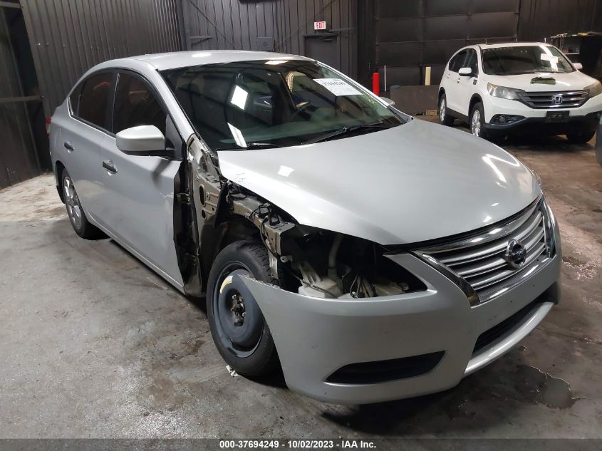 2014 NISSAN SENTRA S/FE+ S/SV/FE+ SV/SR/SL - 1N4AB7AP3EN853673