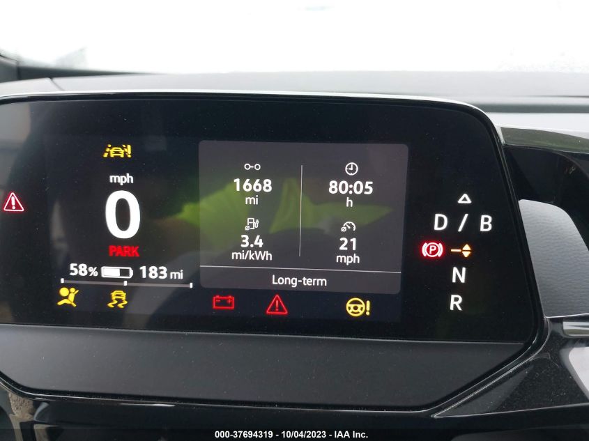 2023 VOLKSWAGEN ID.4 PRO S 1V2WNPE87PC027352