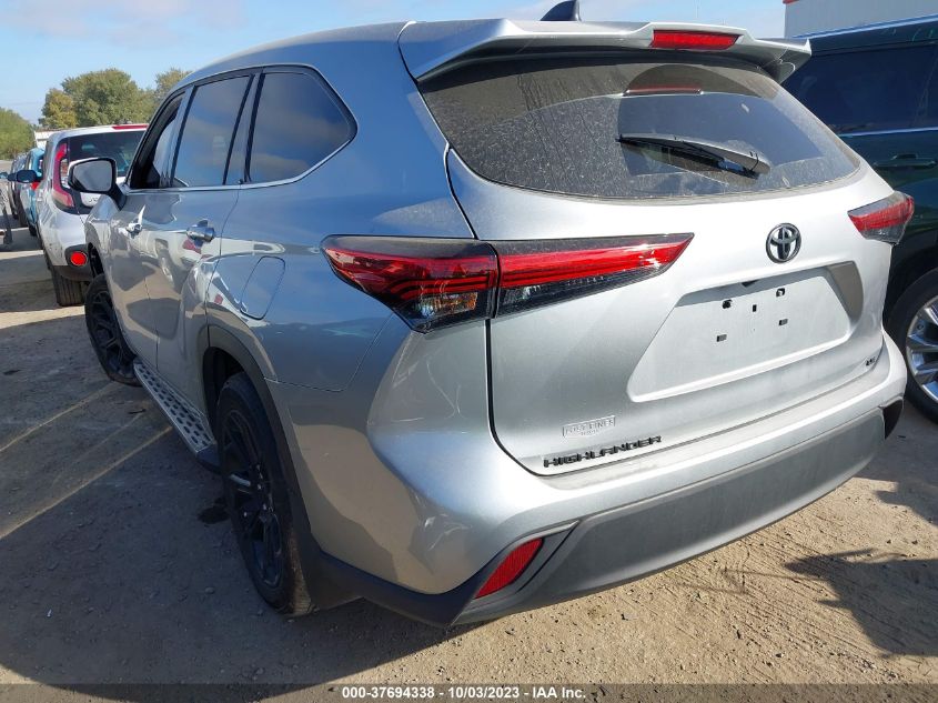 2022 TOYOTA HIGHLANDER L/LE - 5TDZZRAH1NS560037