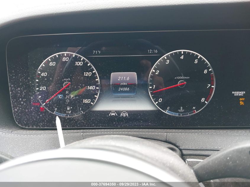 VIN W1KUG8GB9LA553740 2020 MERCEDES-BENZ S-CLASS S 560