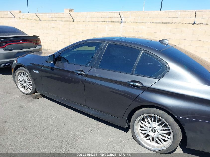 2013 BMW 5 SERIES 535I - WBAFR7C51DC825272