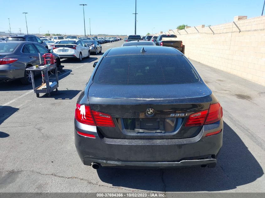 2013 BMW 5 SERIES 535I - WBAFR7C51DC825272
