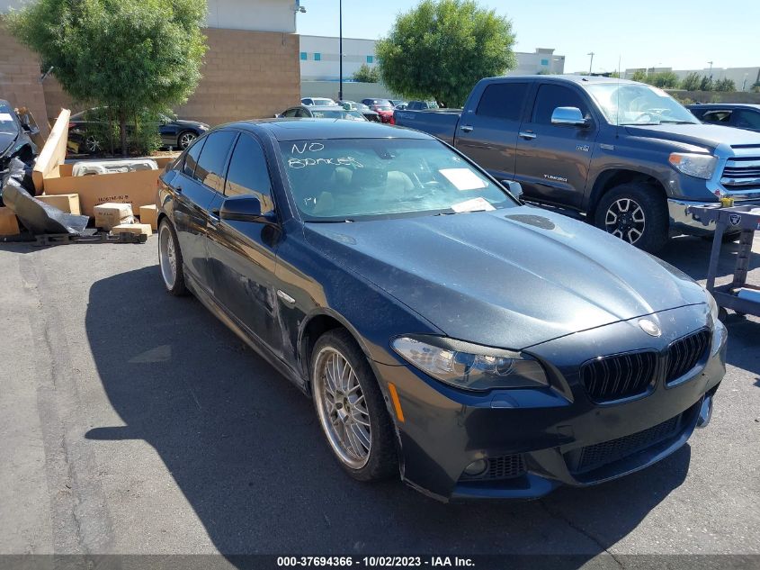 2013 BMW 5 SERIES 535I - WBAFR7C51DC825272