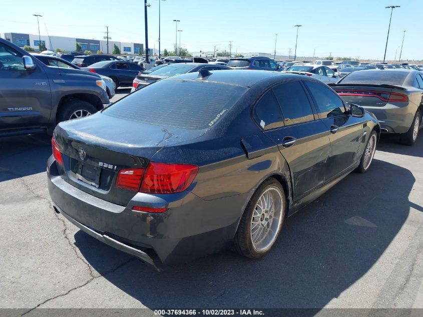 2013 BMW 5 SERIES 535I - WBAFR7C51DC825272