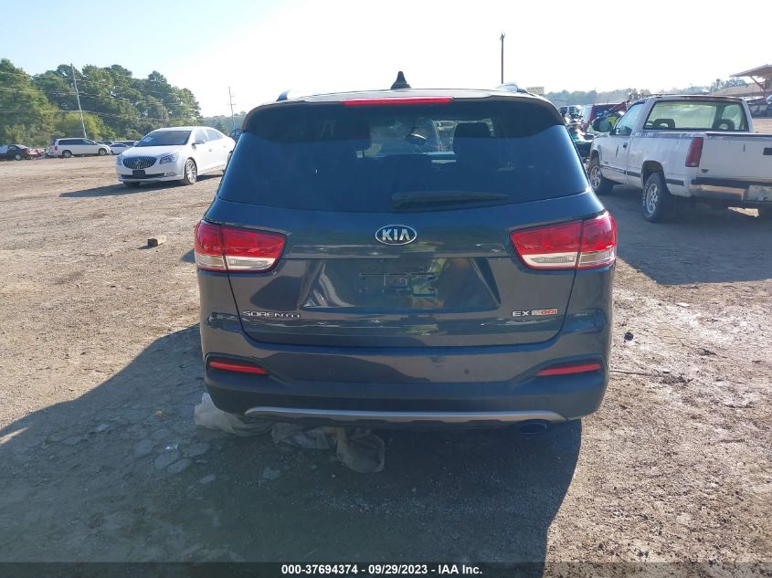 2016 KIA SORENTO EX - 5XYPH4A1XGG021223