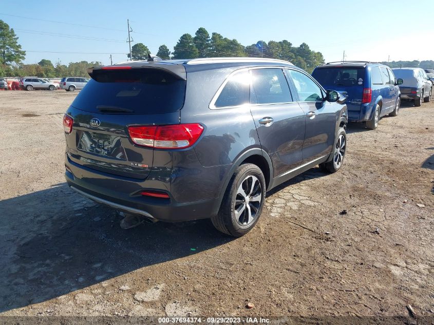 2016 KIA SORENTO EX - 5XYPH4A1XGG021223