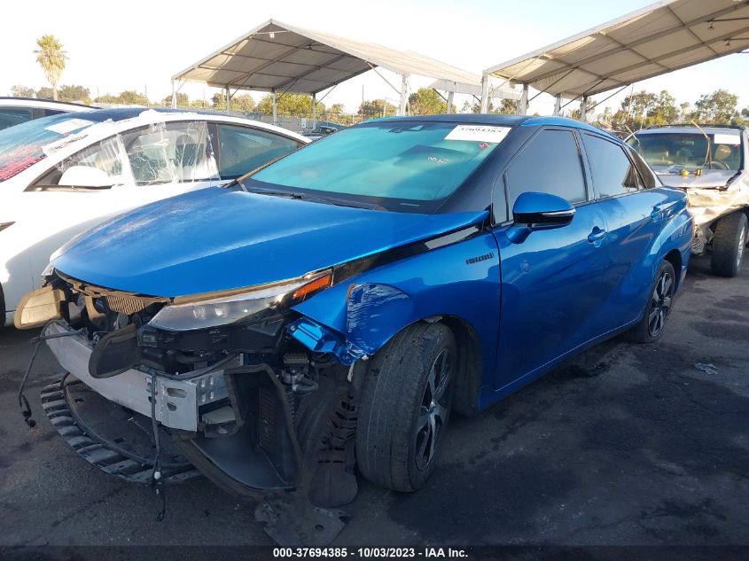 2018 TOYOTA MIRAI JTDBVRBD0JA004561