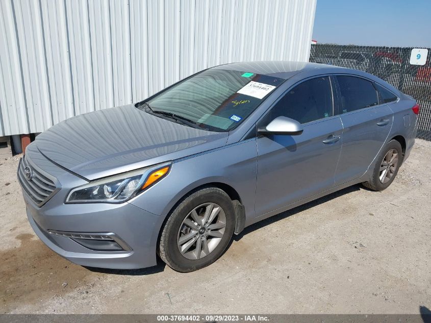 2015 HYUNDAI SONATA SE - 5NPE24AF5FH147291