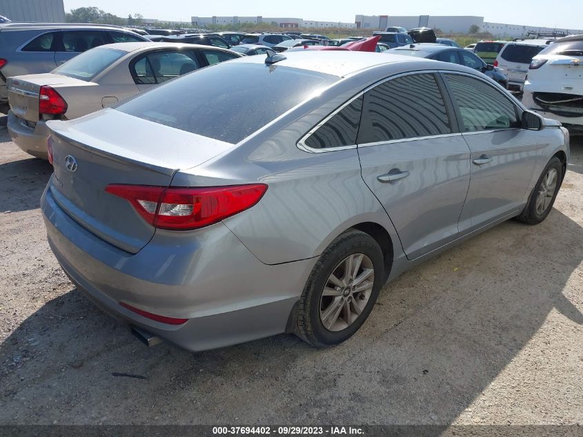 2015 HYUNDAI SONATA SE - 5NPE24AF5FH147291