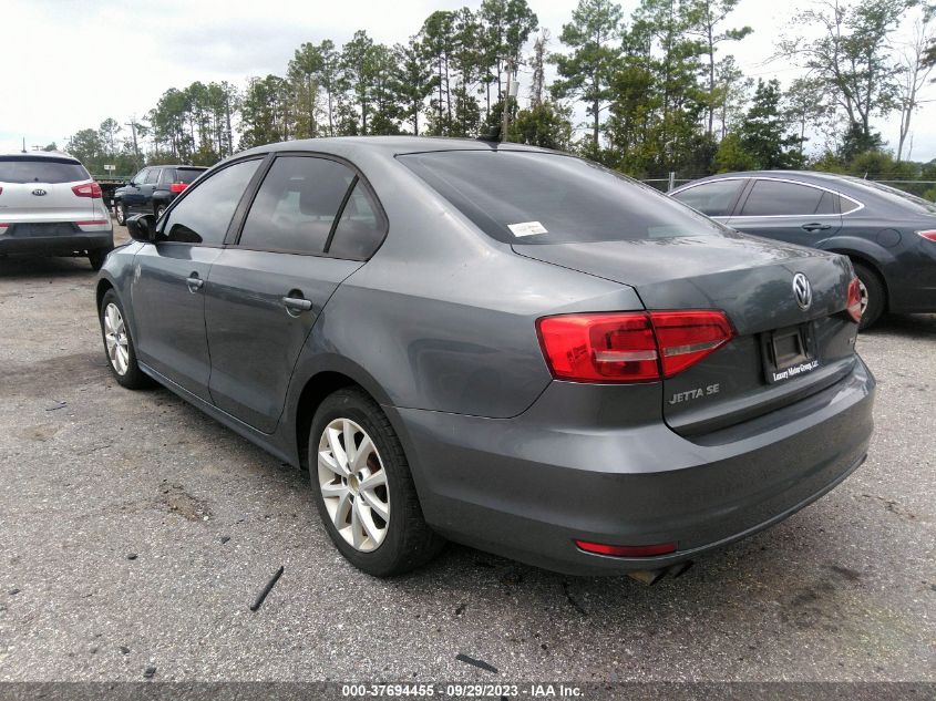 2015 VOLKSWAGEN JETTA SEDAN 1.8T SE - 3VWD07AJ1FM298126