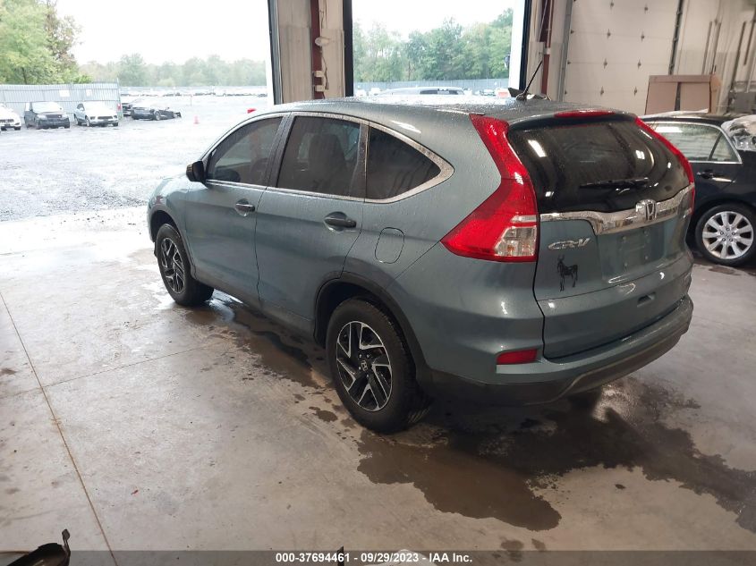 2016 HONDA CR-V SE - 2HKRM4H49GH690175