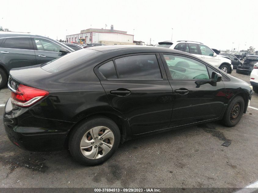 2014 HONDA CIVIC SEDAN LX - 19XFB2F59EE260303