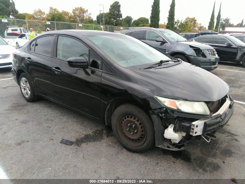 2014 HONDA CIVIC SEDAN LX - 19XFB2F59EE260303