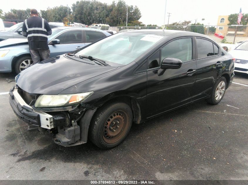 2014 HONDA CIVIC SEDAN LX - 19XFB2F59EE260303