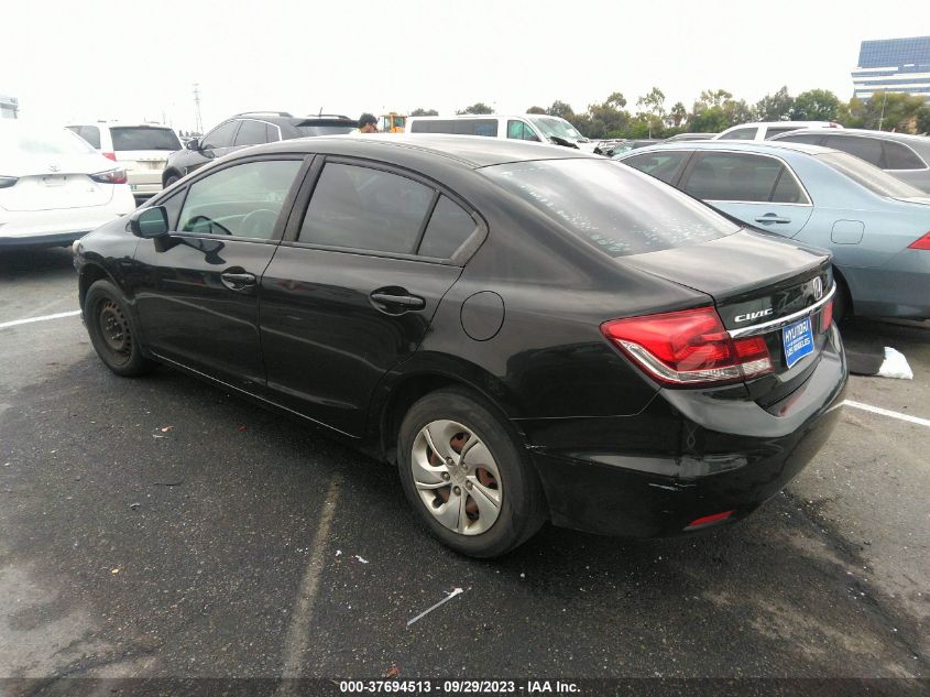2014 HONDA CIVIC SEDAN LX - 19XFB2F59EE260303