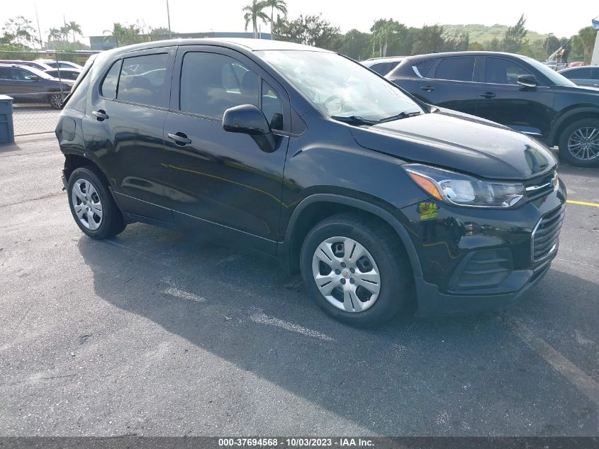 2018 CHEVROLET TRAX LS - 3GNCJKSB1JL310142