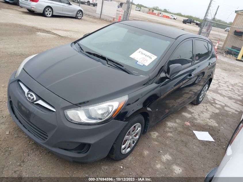 2013 HYUNDAI ACCENT GS - KMHCT5AE6DU126370