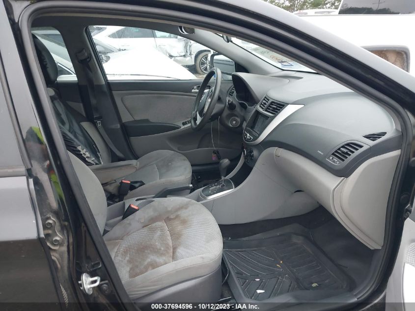 2013 HYUNDAI ACCENT GS - KMHCT5AE6DU126370