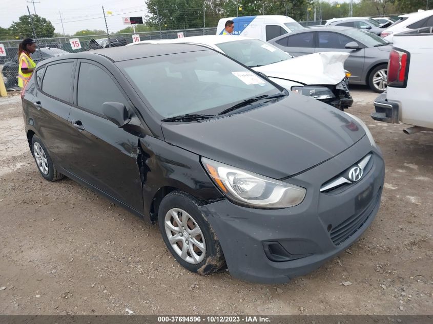 2013 HYUNDAI ACCENT GS - KMHCT5AE6DU126370