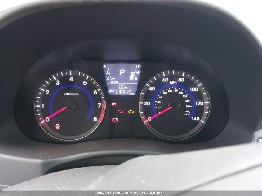 2013 HYUNDAI ACCENT GS - KMHCT5AE6DU126370