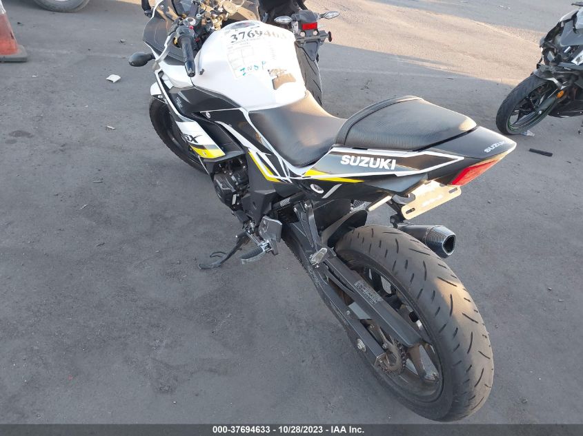 2018 SUZUKI GSX250R LC6DN11A5J1100196