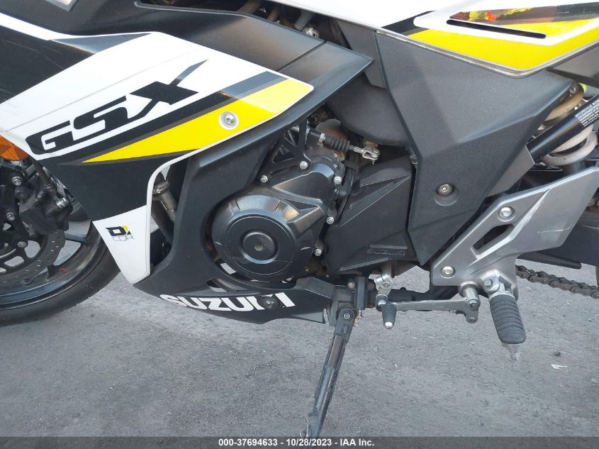 2018 SUZUKI GSX250R LC6DN11A5J1100196