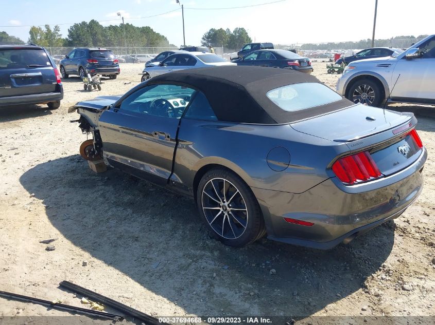 2016 FORD MUSTANG ECOBOOST PREMIUM - 1FATP8UH7G5309488