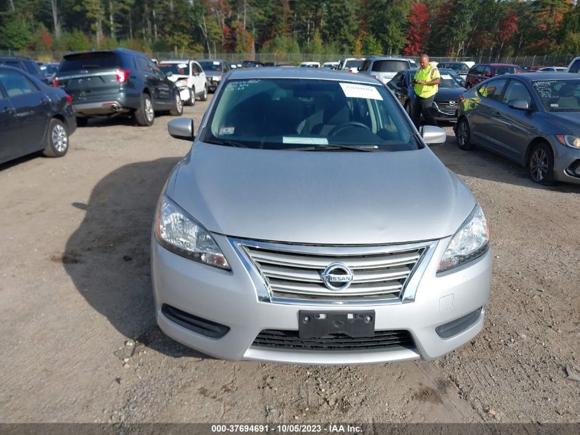 2015 NISSAN SENTRA S - 3N1AB7AP9FY229975