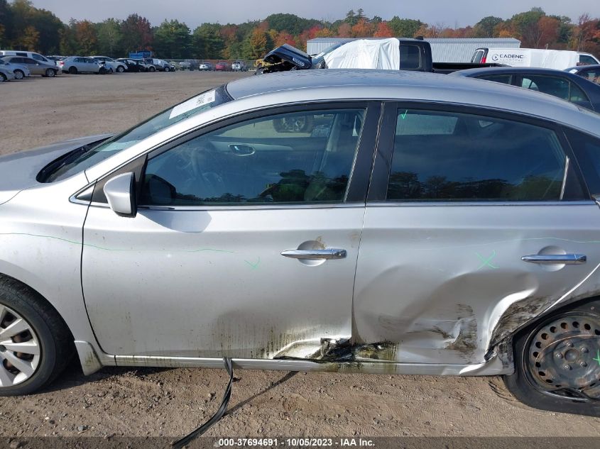 2015 NISSAN SENTRA S - 3N1AB7AP9FY229975