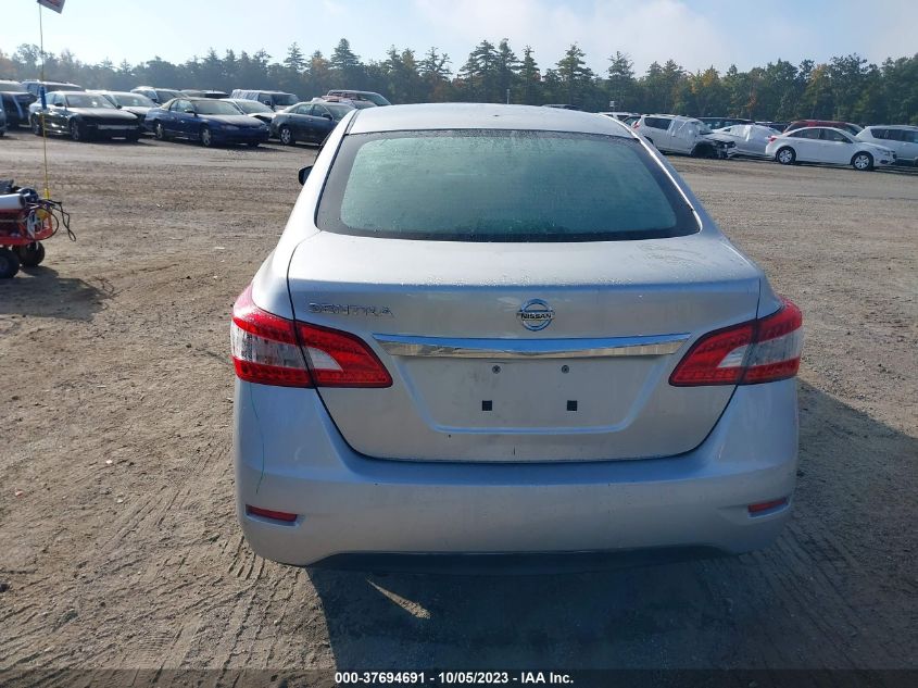2015 NISSAN SENTRA S - 3N1AB7AP9FY229975