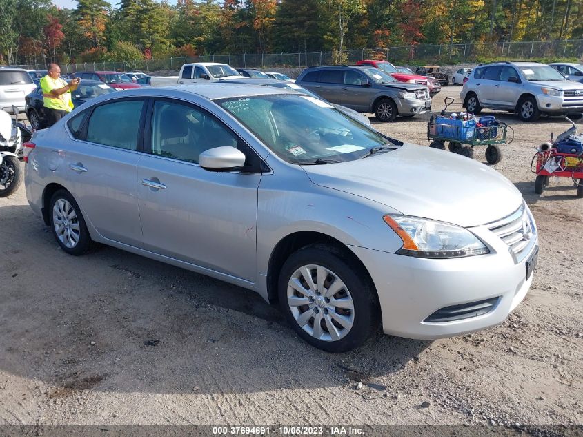 2015 NISSAN SENTRA S - 3N1AB7AP9FY229975