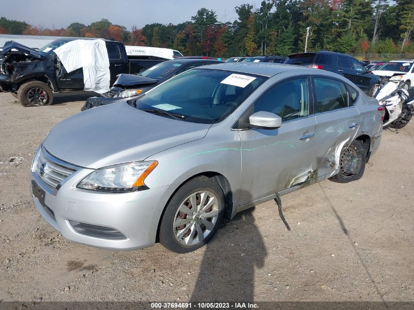 2015 NISSAN SENTRA S - 3N1AB7AP9FY229975