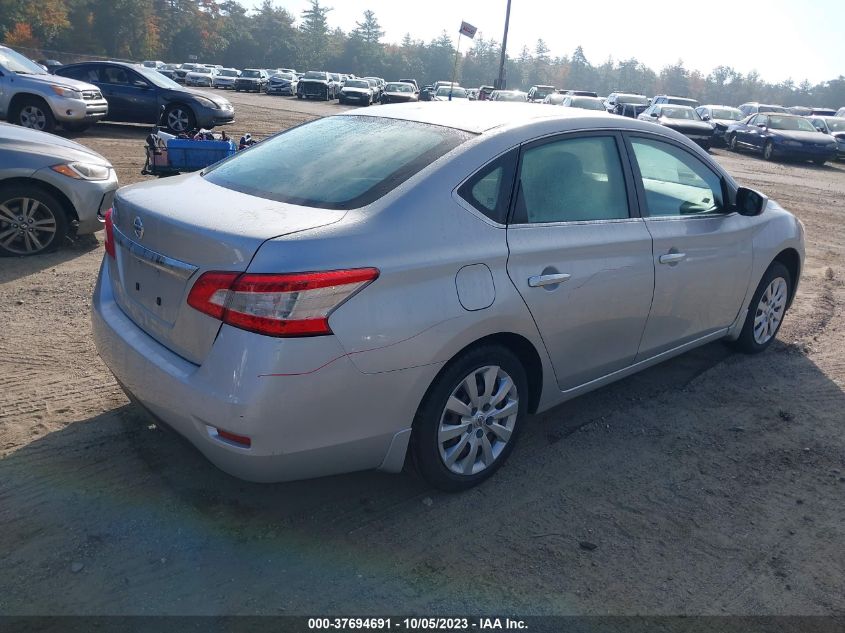 2015 NISSAN SENTRA S - 3N1AB7AP9FY229975