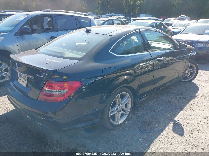 2013 MERCEDES-BENZ C 350 SPORT 4MATIC WDDGJ8JB5DG080103