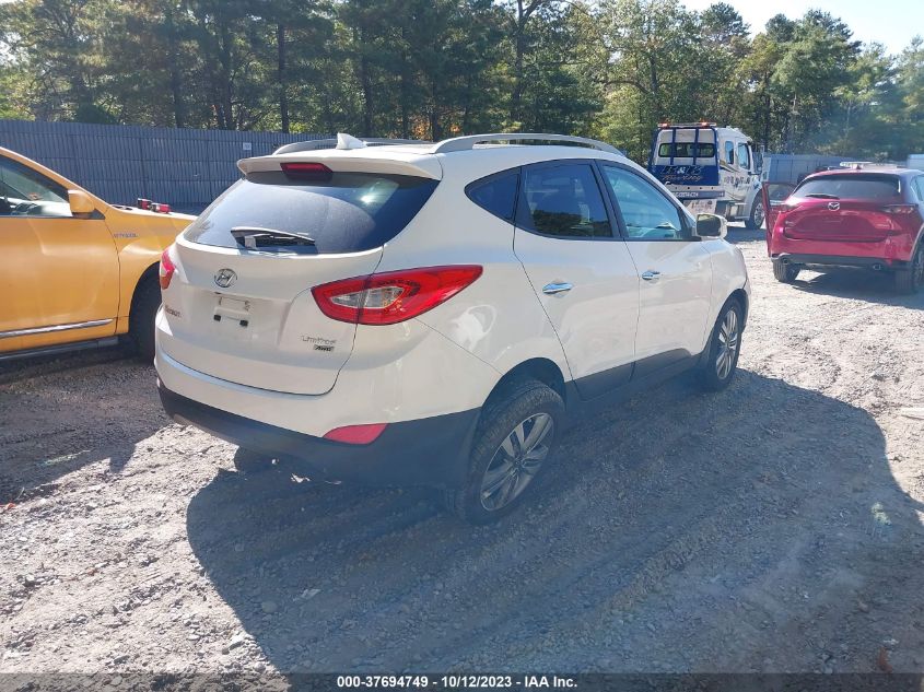 2014 HYUNDAI TUCSON LIMITED - KM8JUCAG6EU852127
