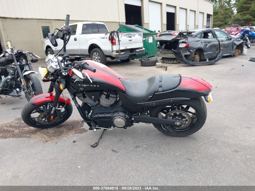 2016 VICTORY MOTORCYCLES HAMMER S 5VPHS36N6G3053099