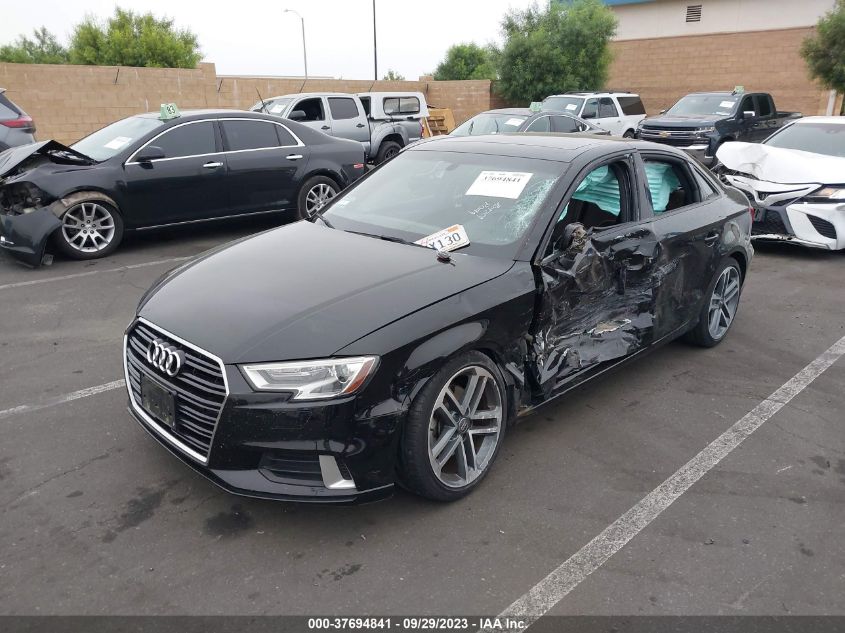 2017 AUDI A3 SEDAN PREMIUM WAUAUGFF2H1075640