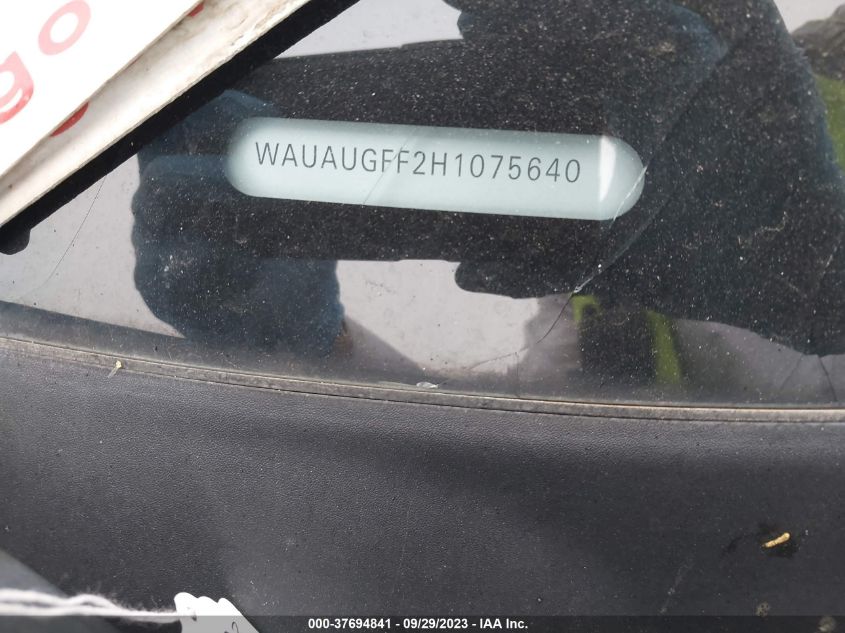 2017 AUDI A3 SEDAN PREMIUM WAUAUGFF2H1075640