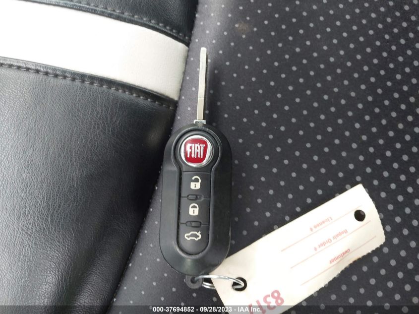 2016 FIAT 500E BATTERY ELECTRIC 3C3CFFGE3GT201571