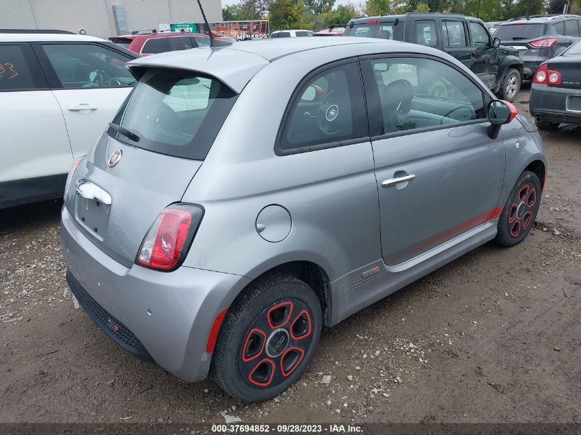 2016 FIAT 500E BATTERY ELECTRIC 3C3CFFGE3GT201571