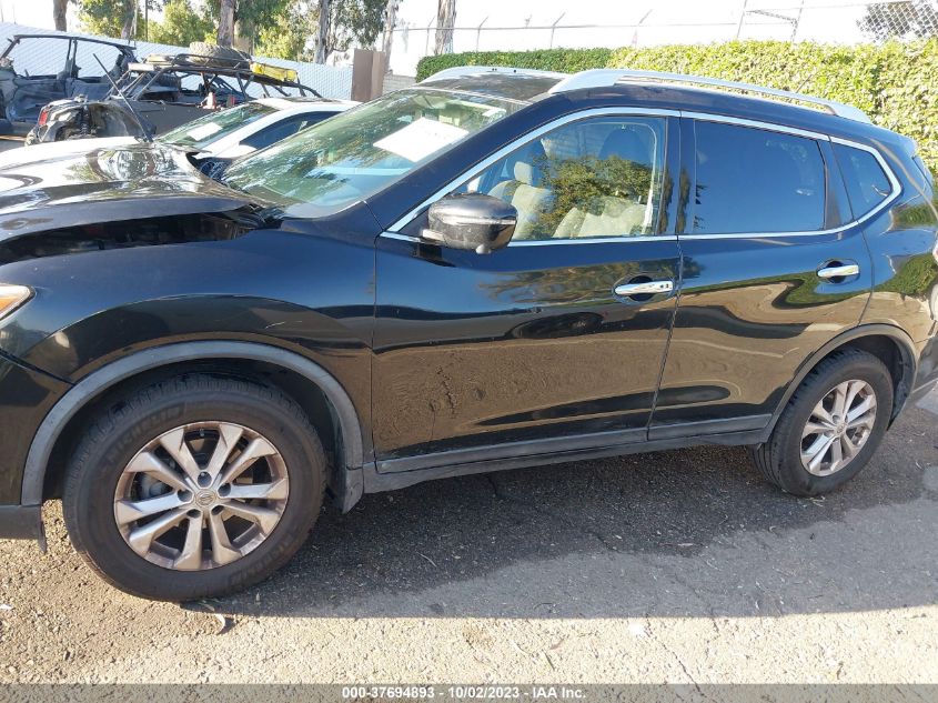 2016 NISSAN ROGUE SV - KNMAT2MT4GP616717