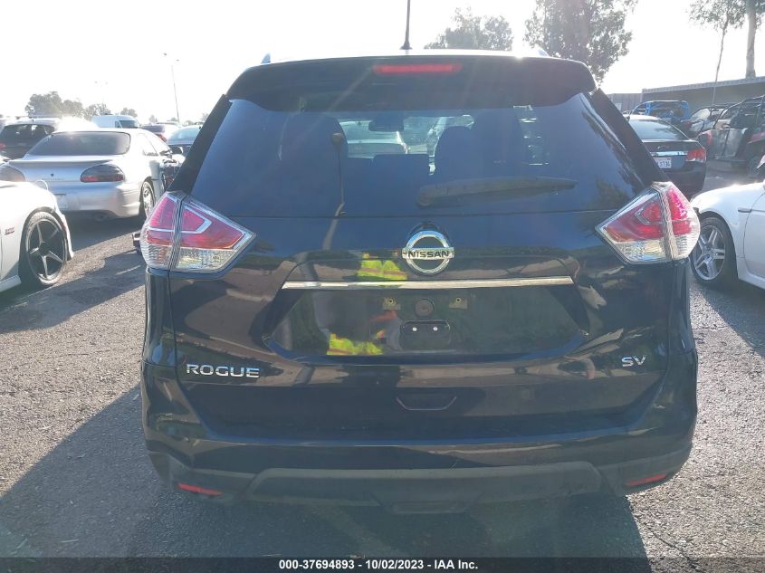 2016 NISSAN ROGUE SV - KNMAT2MT4GP616717