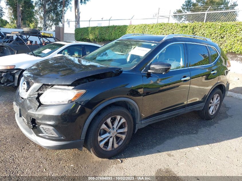 2016 NISSAN ROGUE SV - KNMAT2MT4GP616717