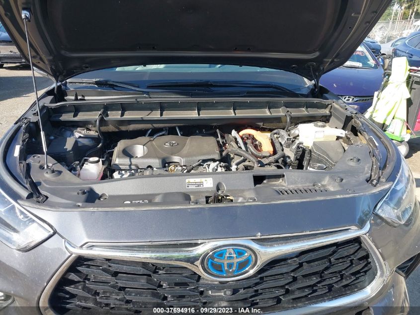 2020 TOYOTA HIGHLANDER HYBRID PLATINUM - 5TDEBRCH3LS012988