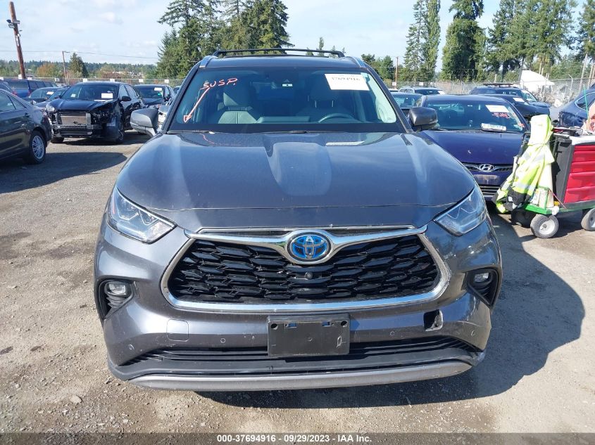2020 TOYOTA HIGHLANDER HYBRID PLATINUM - 5TDEBRCH3LS012988