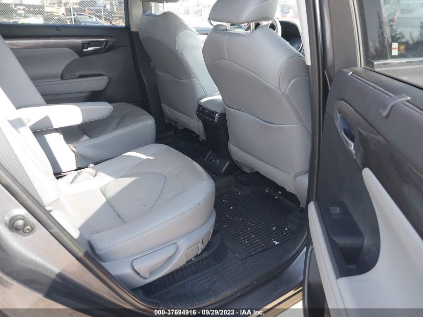2020 TOYOTA HIGHLANDER HYBRID PLATINUM - 5TDEBRCH3LS012988