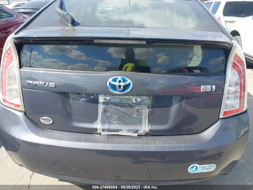 2015 TOYOTA PRIUS FOUR - JTDKN3DU5F1972396