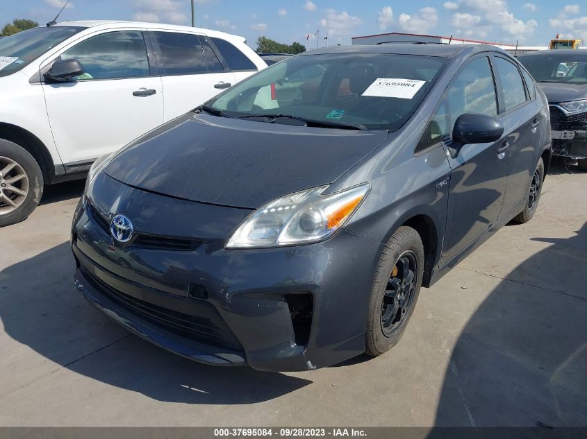 2015 TOYOTA PRIUS FOUR - JTDKN3DU5F1972396