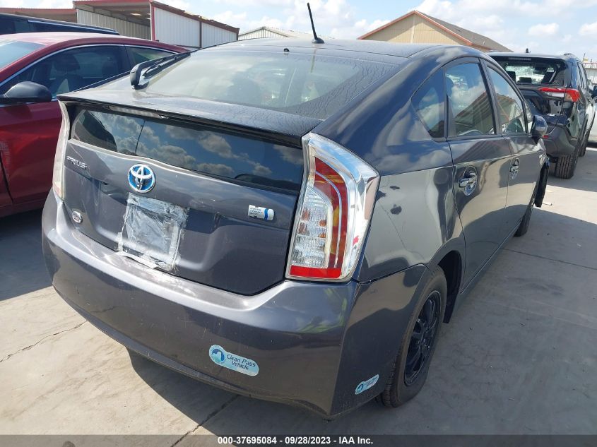 2015 TOYOTA PRIUS FOUR - JTDKN3DU5F1972396
